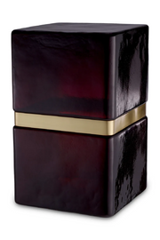 Black Glass Side Table Arturo | Eichholtz Miami