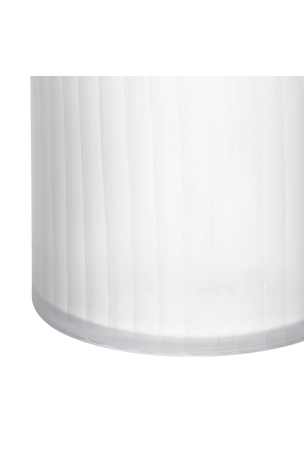 White Frosted Glass Vase Haight | Eichholtz Miami