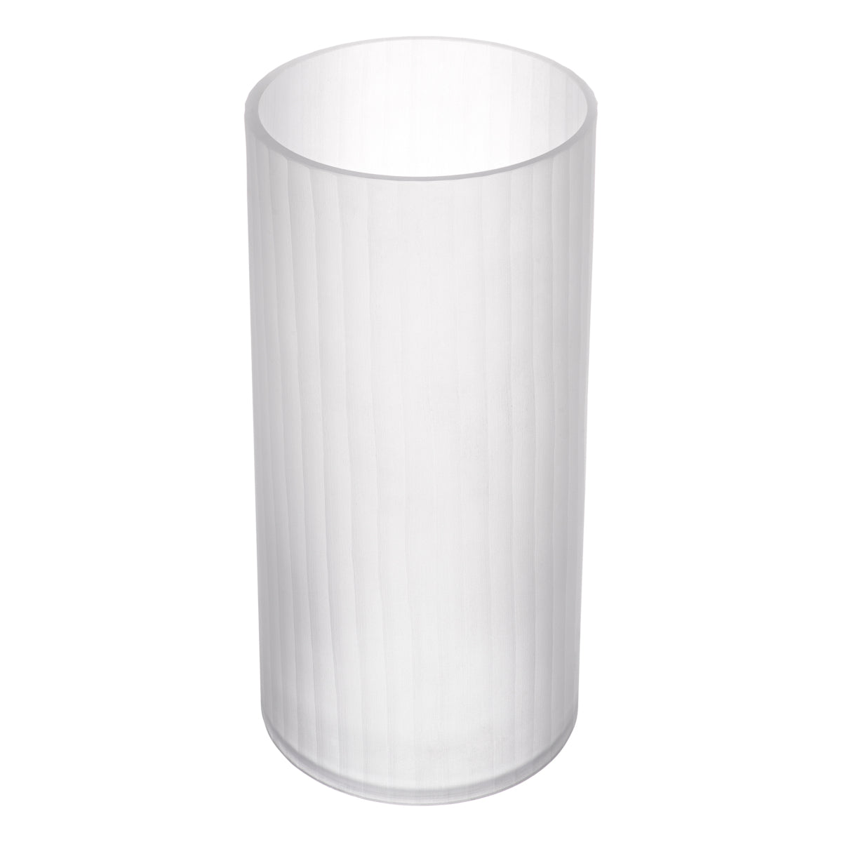 White Frosted Glass Vase Haight | Eichholtz Miami
