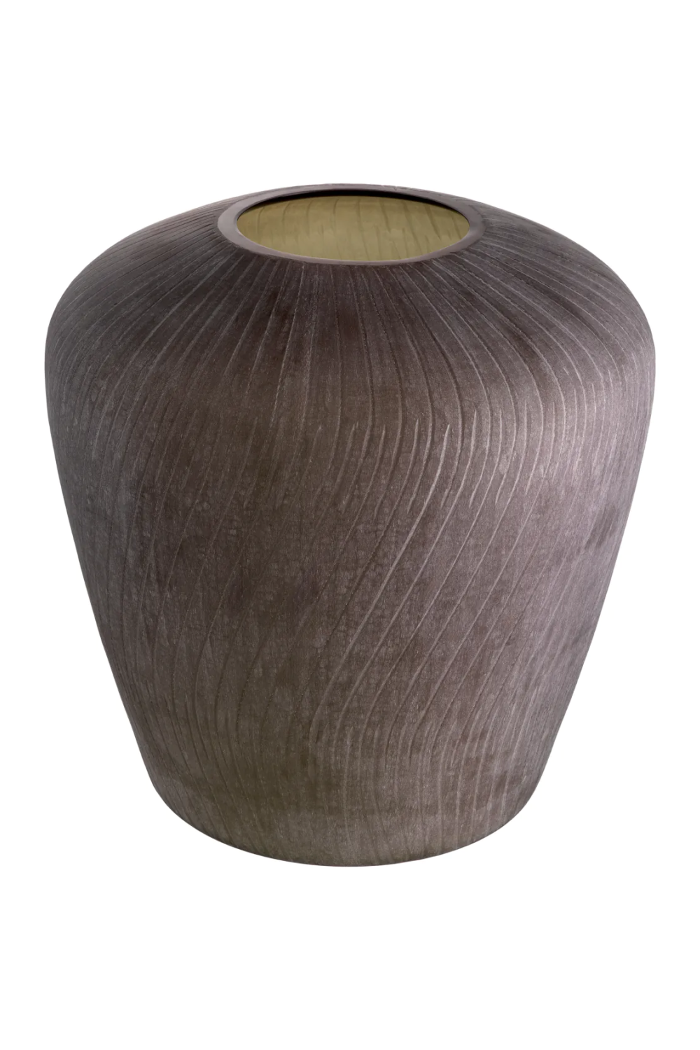 Brown Handblown Vase Tarlow | Eichholtz Miami