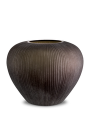 Brown Glass Vase Bayly | Eichholtz Miami