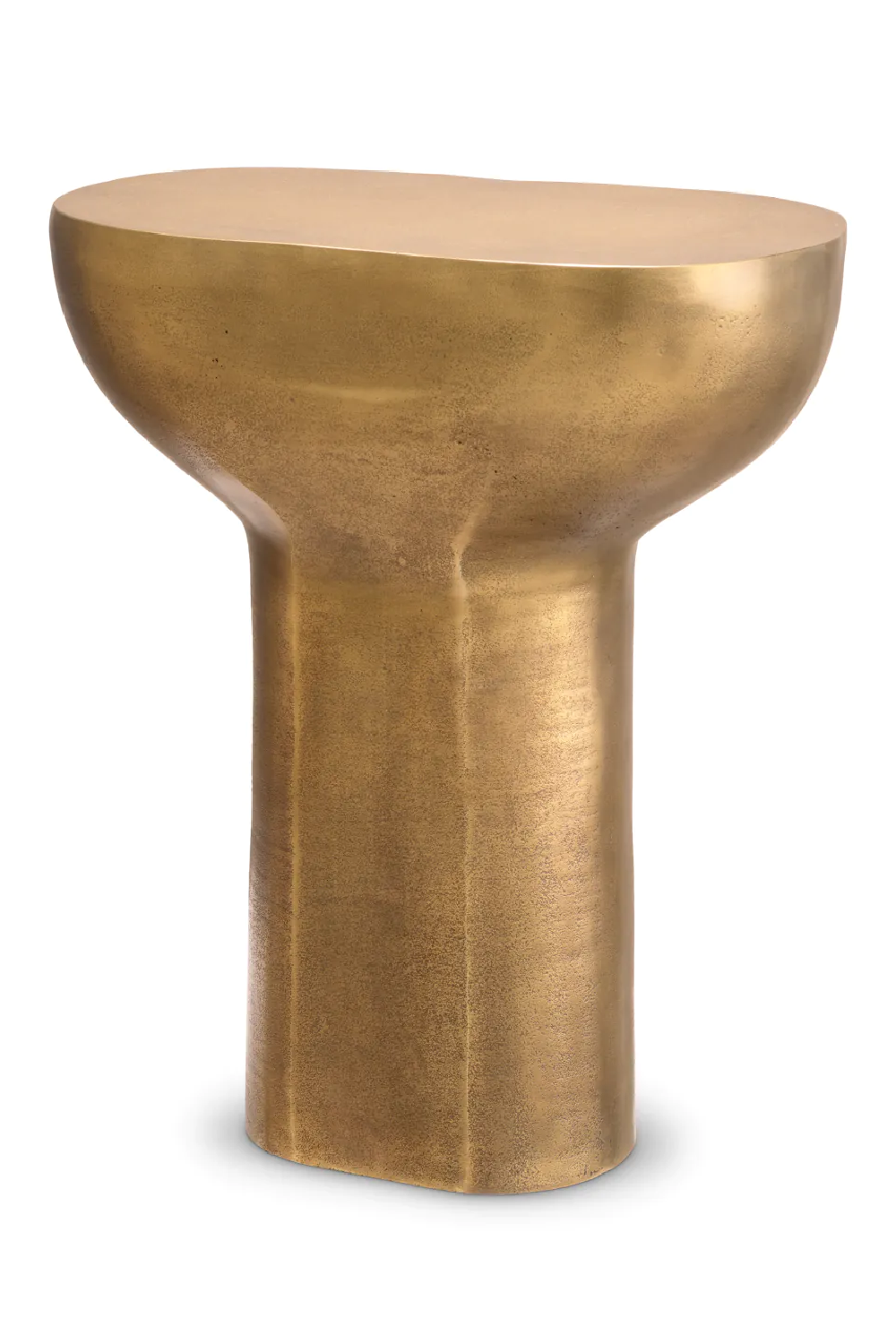 Brass Oval Side Table Cremona | Eichholtz Miami