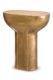 Brass Oval Side Table Cremona | Eichholtz Miami
