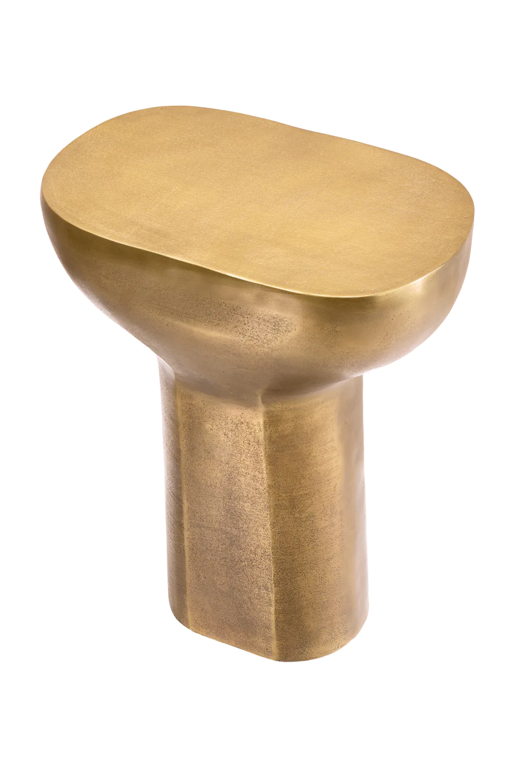 Brass Oval Side Table Cremona | Eichholtz Miami