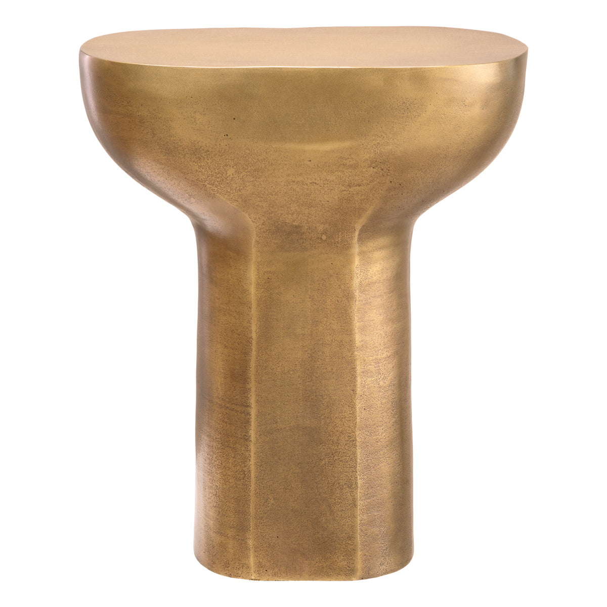 Brass Oval Side Table Cremona | Eichholtz Miami