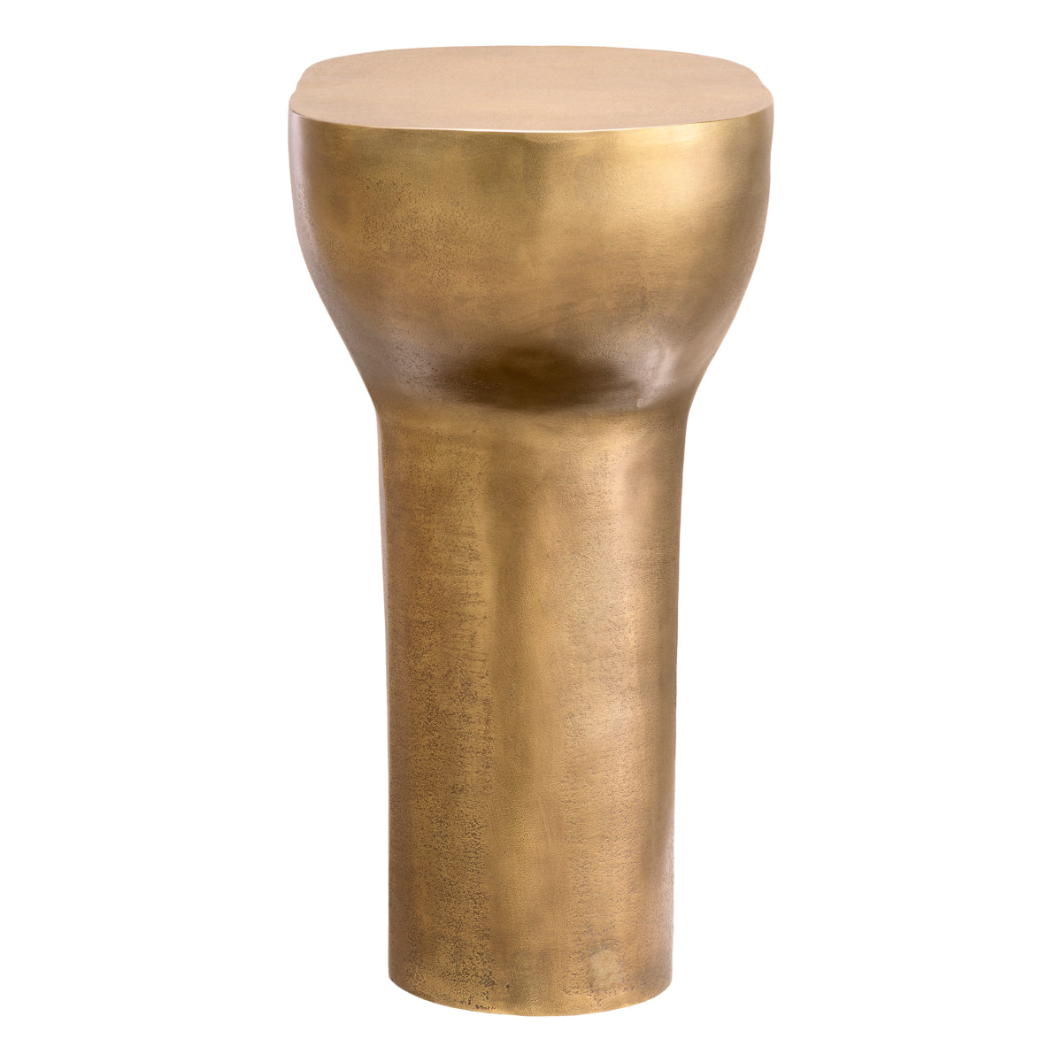 Brass Oval Side Table Cremona | Eichholtz Miami