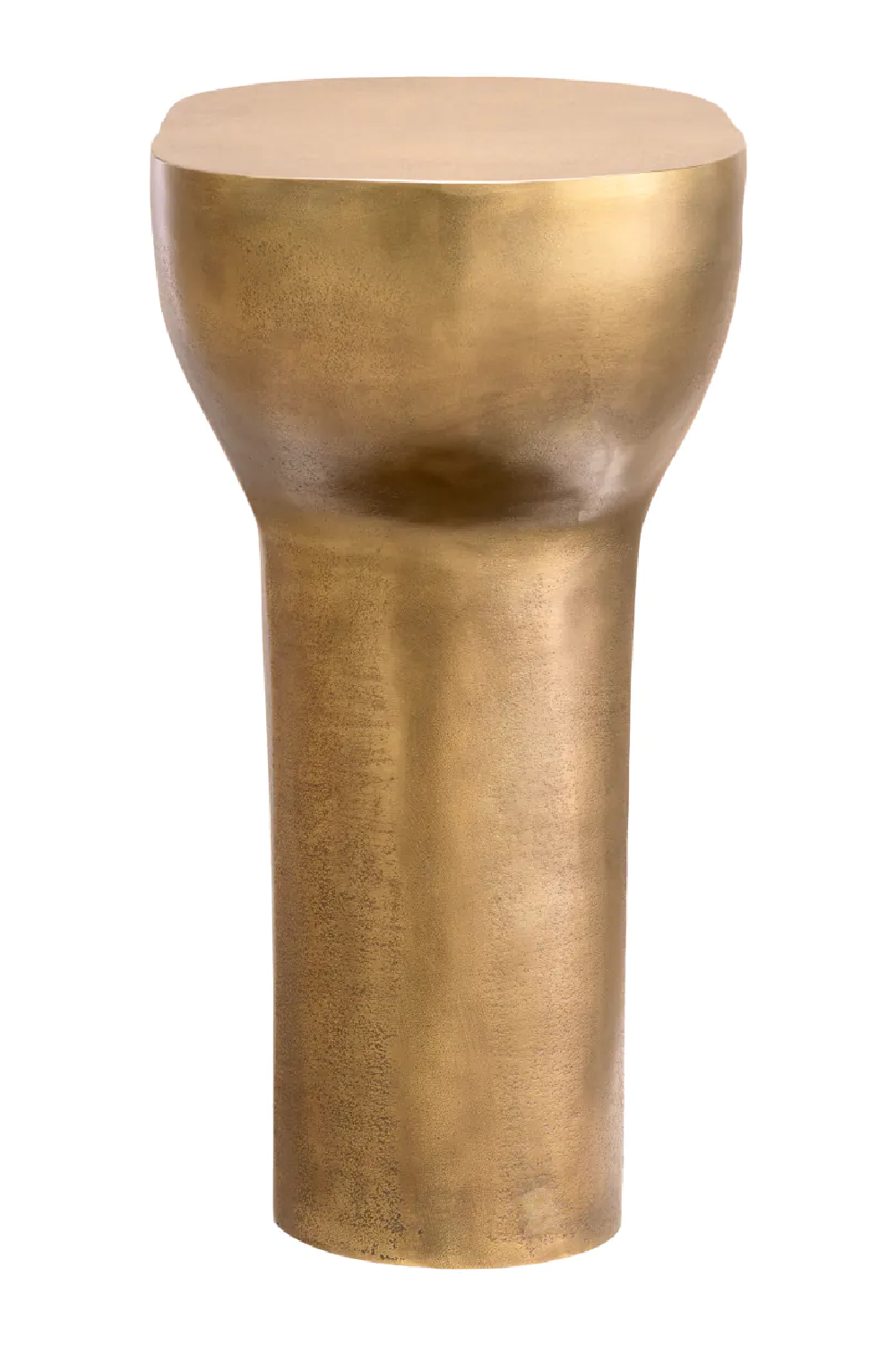 Brass Oval Side Table Cremona | Eichholtz Miami