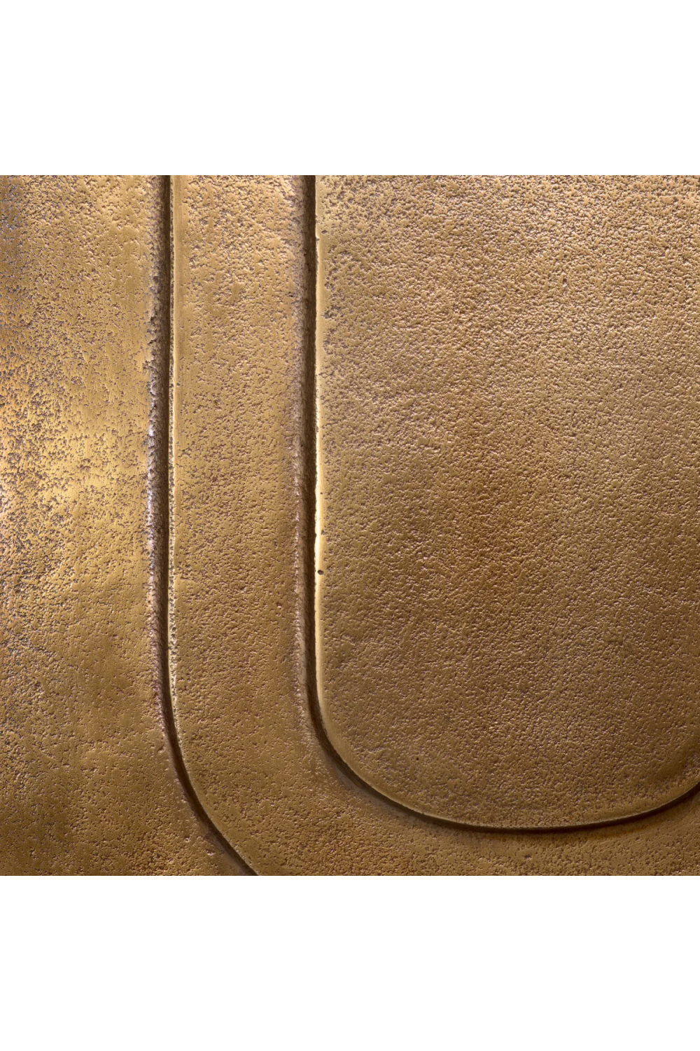 Brass Square Side Table Gubbio | Eichholtz Miami