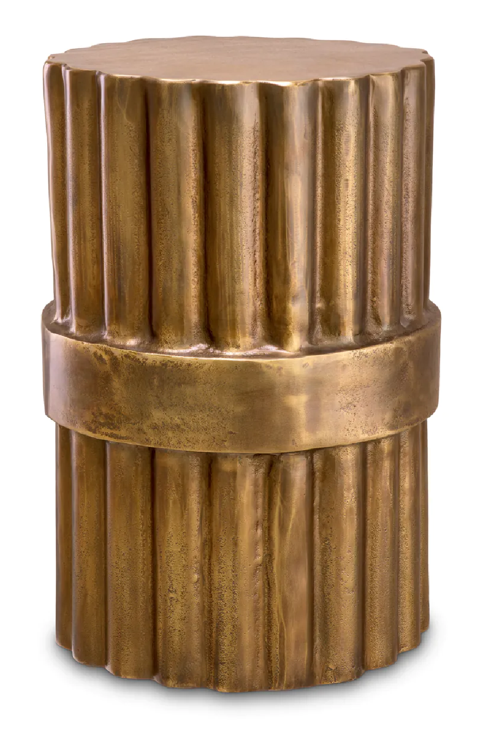 Antique Brass Side Table Padua | Eichholtz Miami