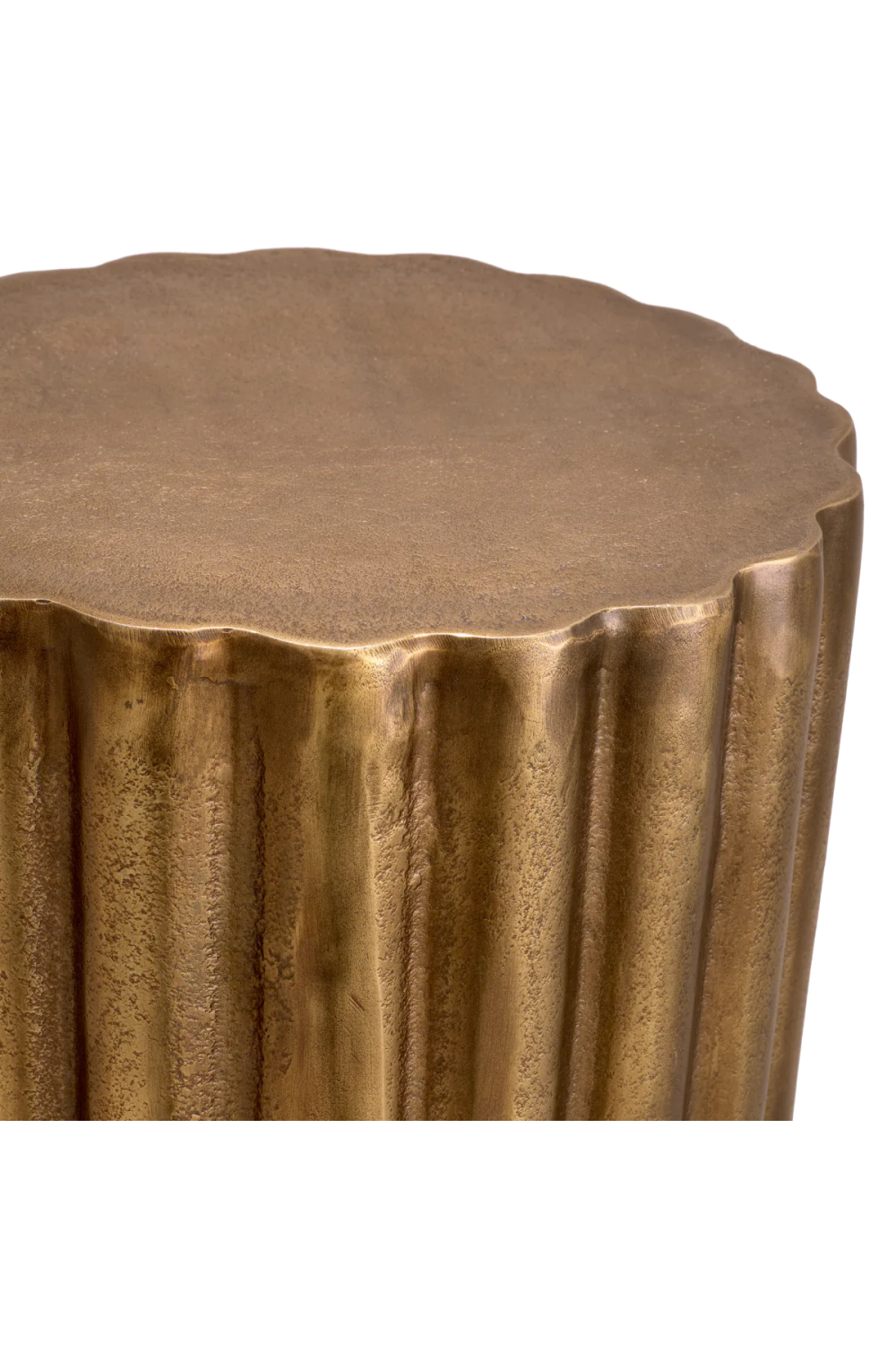 Antique Brass Side Table Padua | Eichholtz Miami