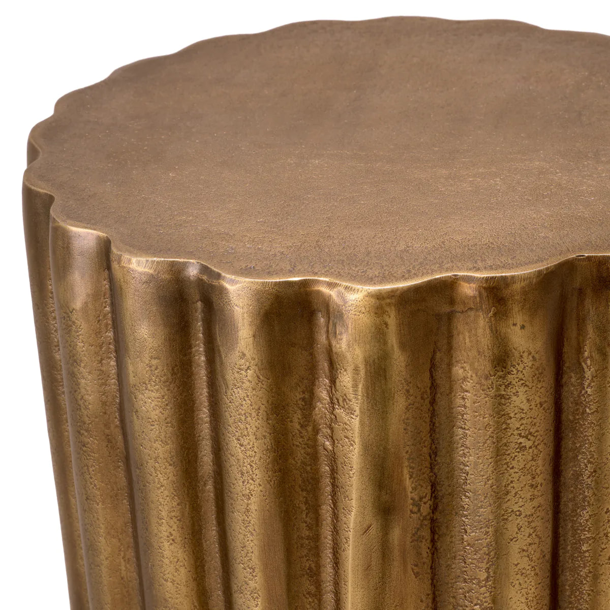 Antique Brass Side Table Padua | Eichholtz Miami