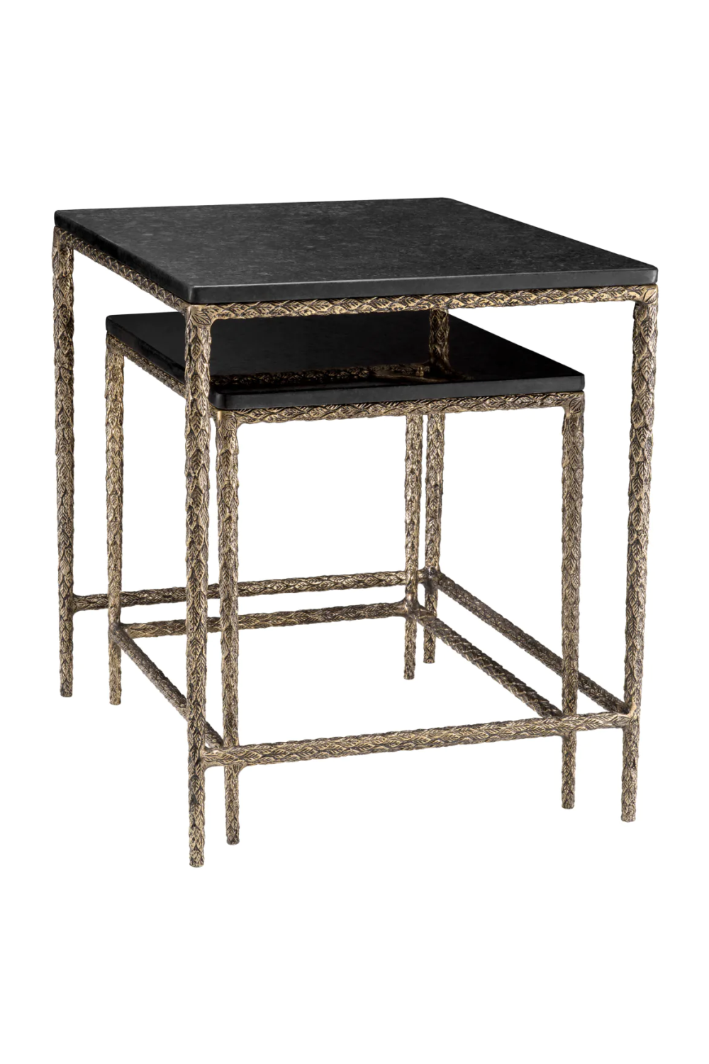 Granite Nesting Side Tables (2) Ferndale | Eichholtz Miami