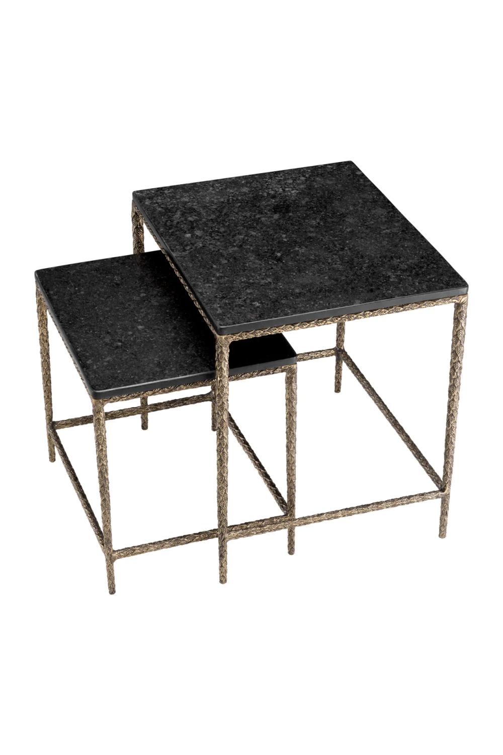 Granite Nesting Side Tables (2) Ferndale | Eichholtz Miami