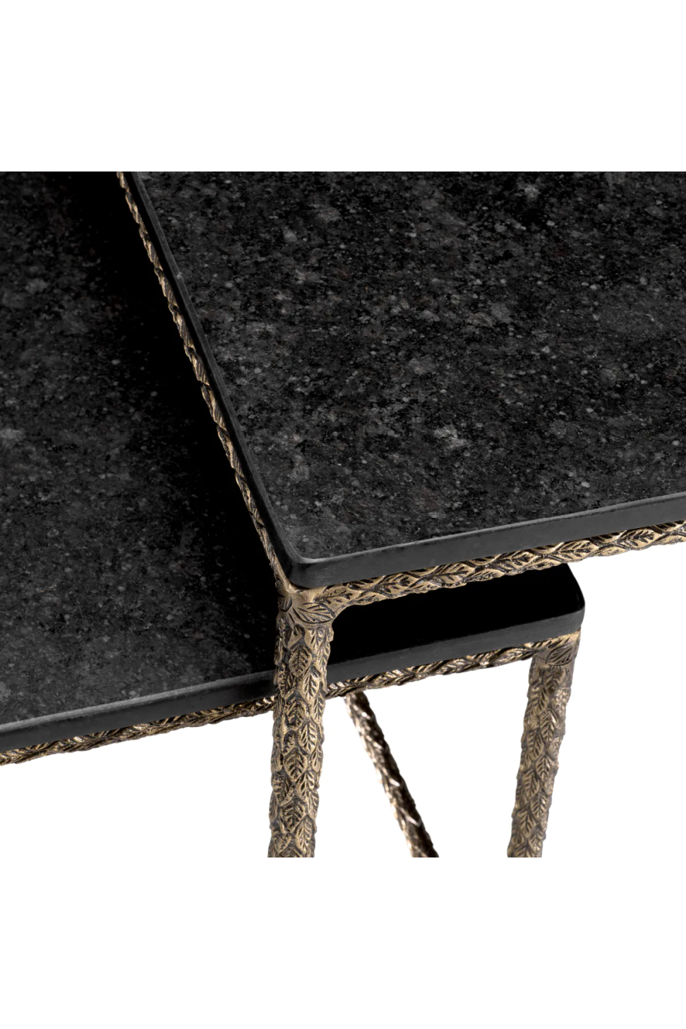 Granite Nesting Side Tables (2) Ferndale | Eichholtz Miami