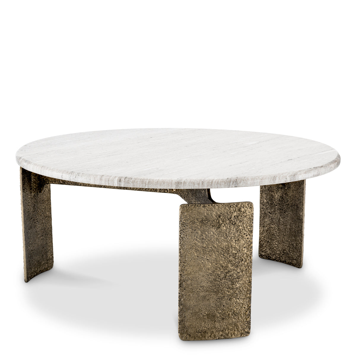 Round Marble Coffee Table Bodega | Eichholtz Miami