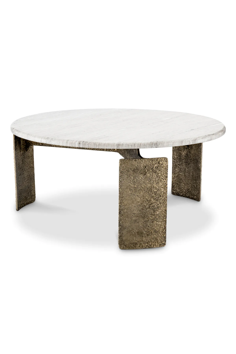 Round Marble Coffee Table Bodega | Eichholtz Miami