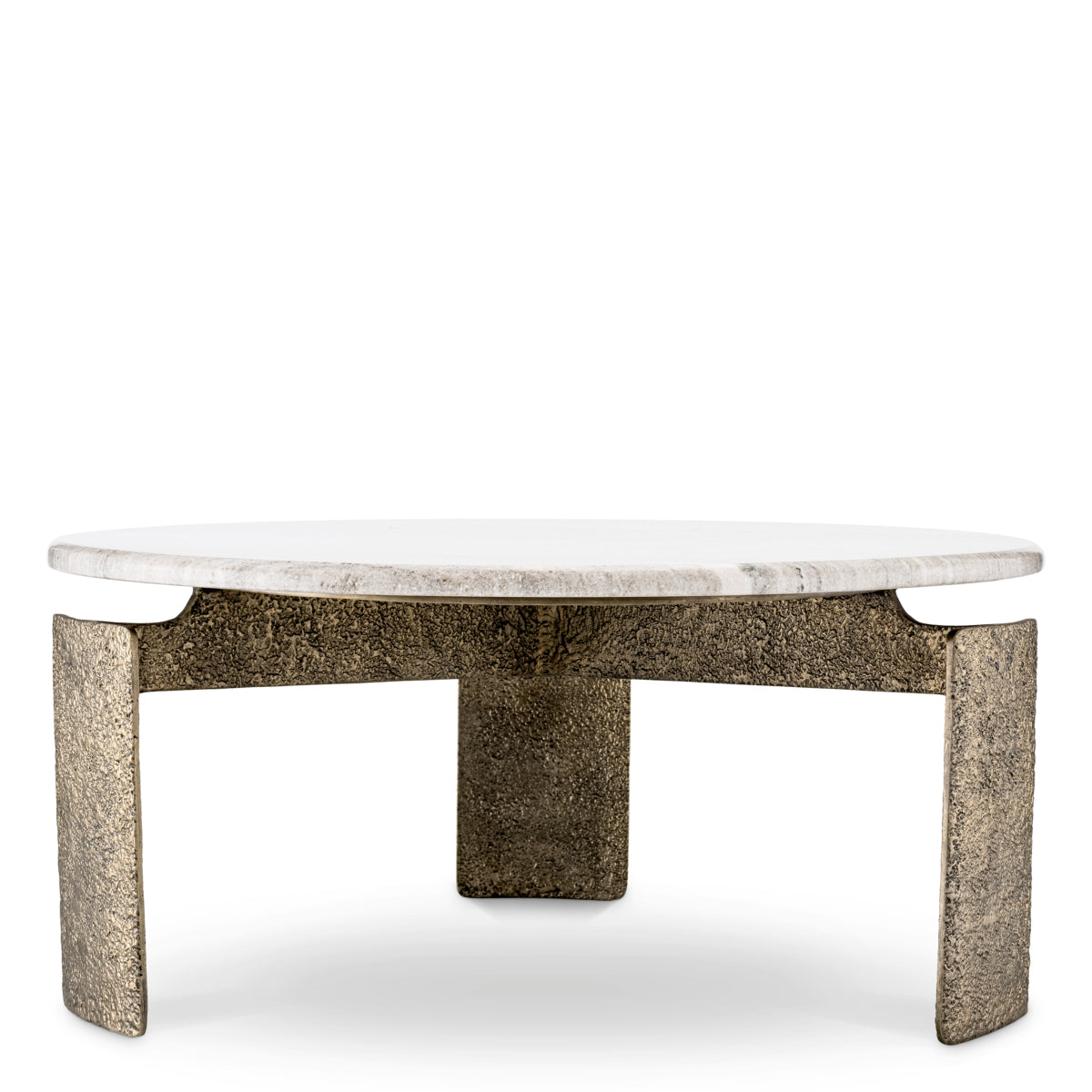 Round Marble Coffee Table Bodega | Eichholtz Miami