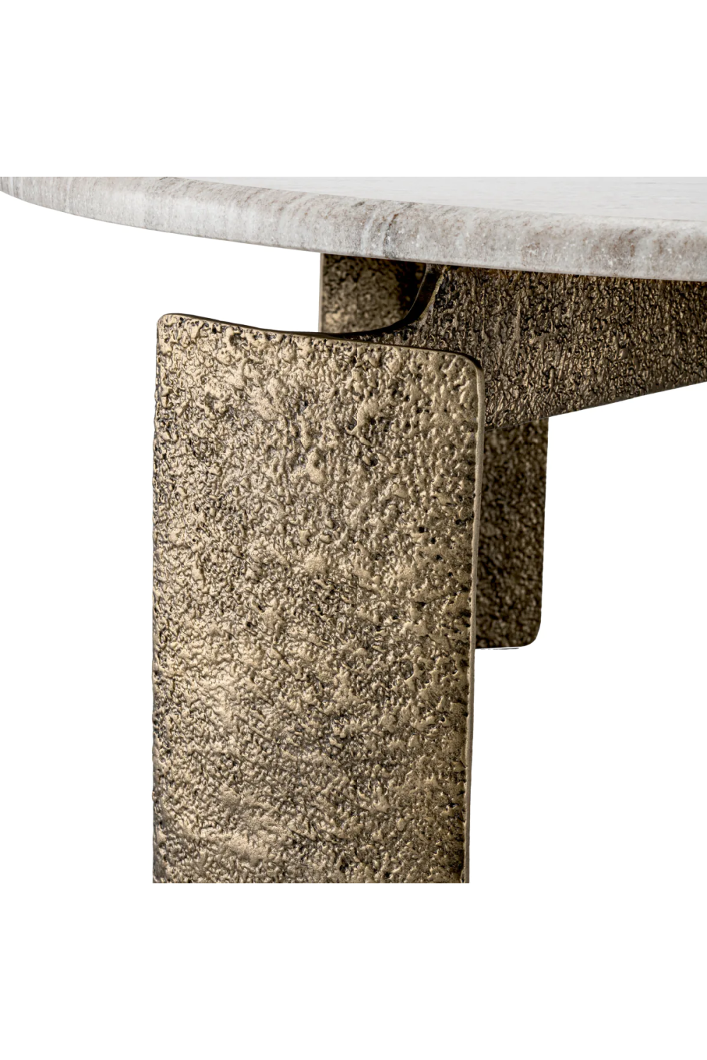 Round Marble Coffee Table Bodega | Eichholtz Miami