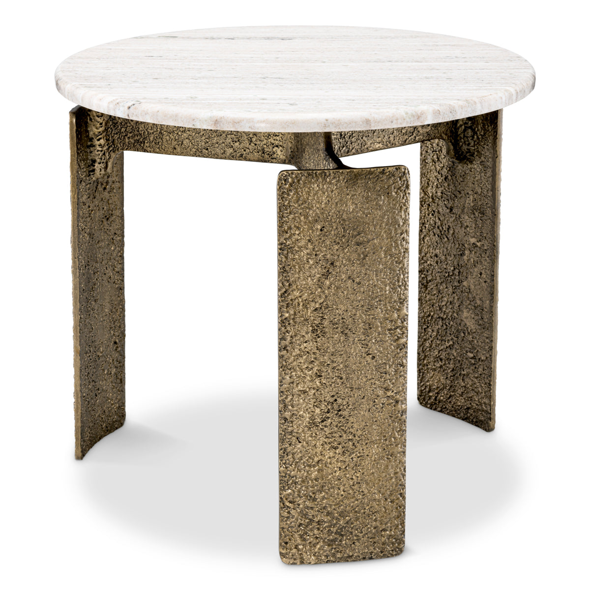 Round Marble Side Table Bodega | Eichholtz Miami