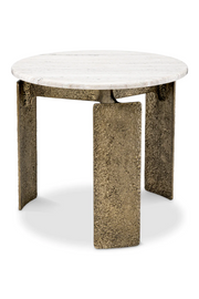 Round Marble Side Table Bodega | Eichholtz Miami