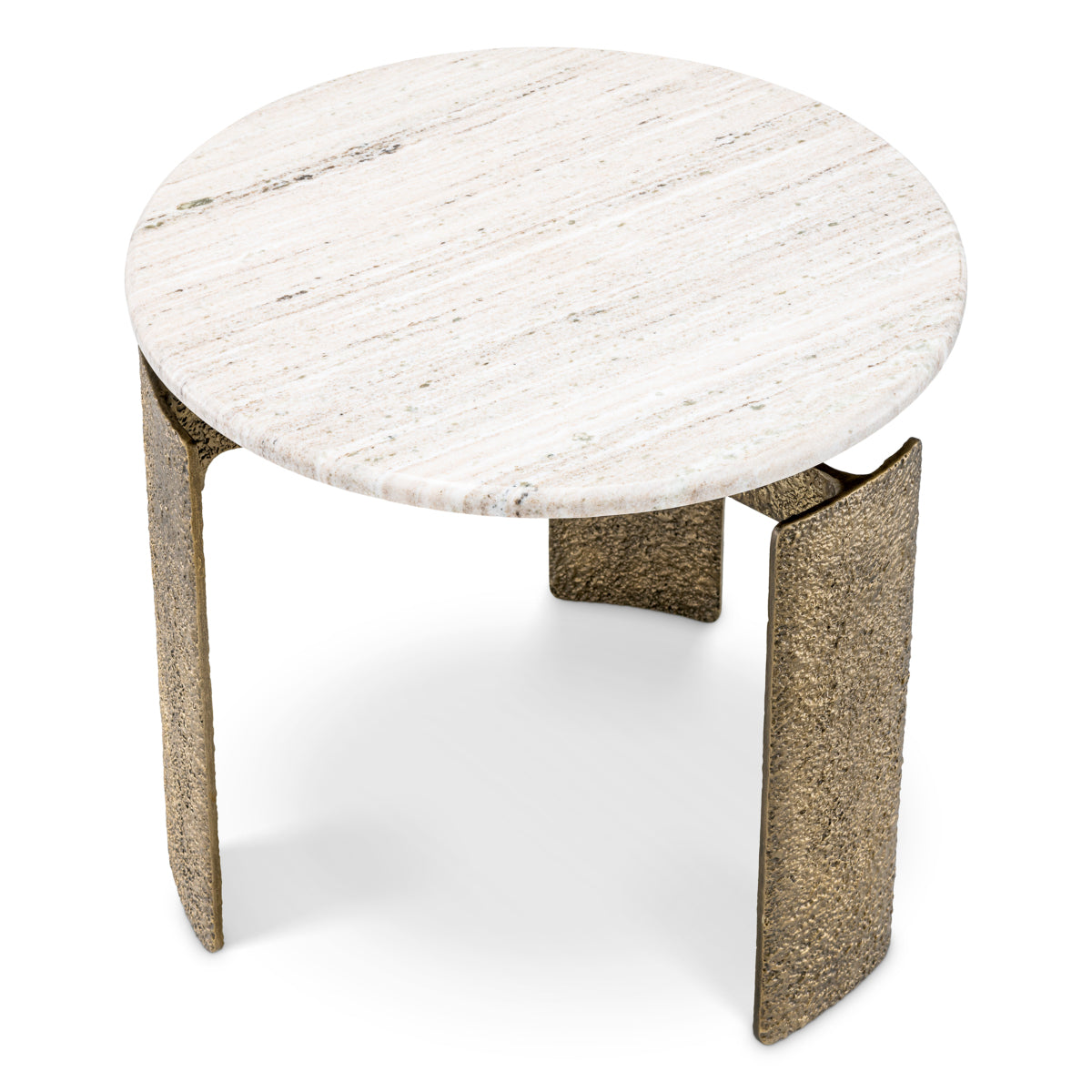Round Marble Side Table Bodega | Eichholtz Miami