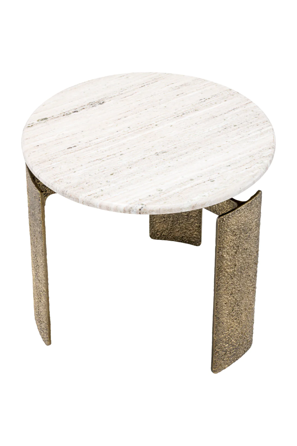 Round Marble Side Table Bodega | Eichholtz Miami