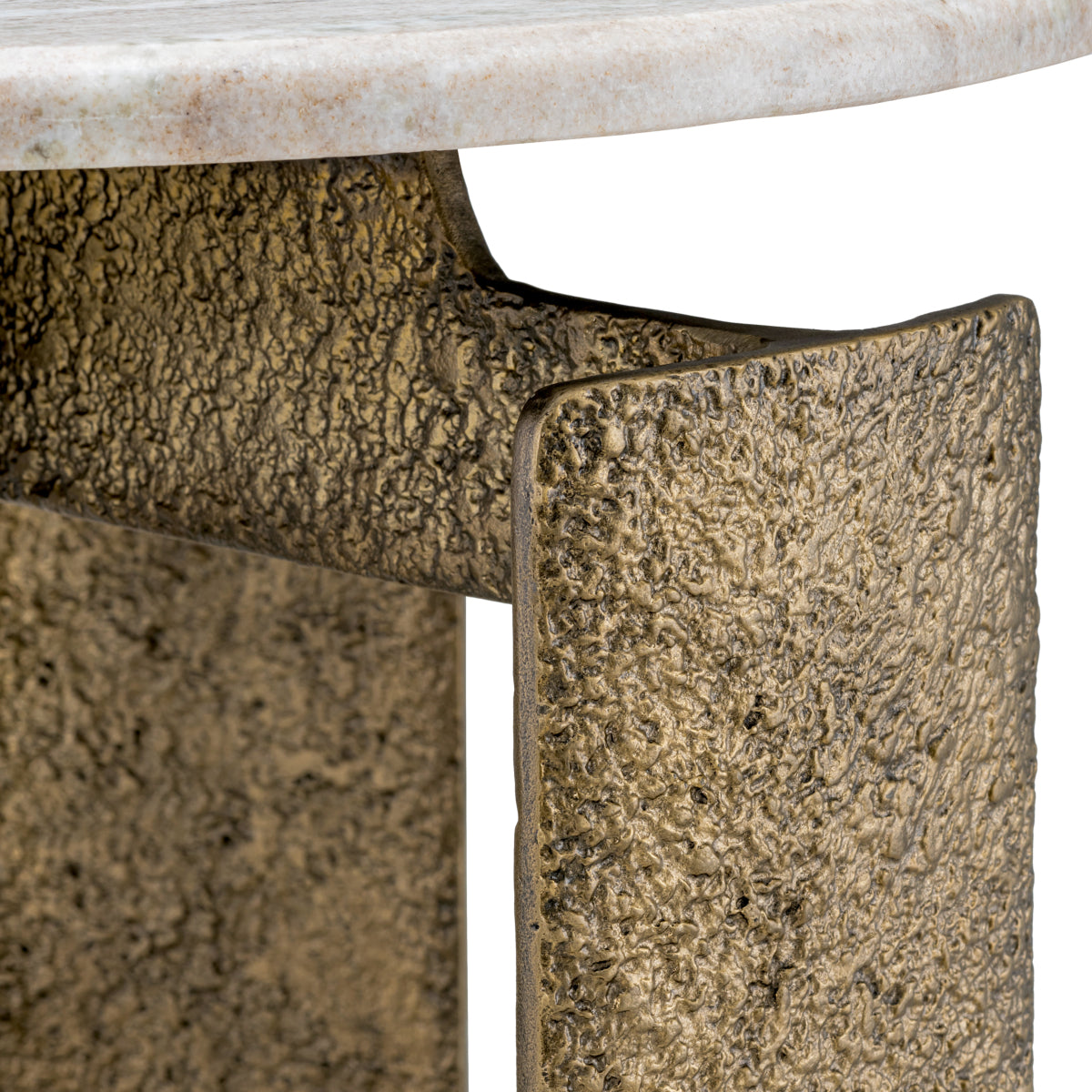 Round Marble Side Table Bodega | Eichholtz Miami