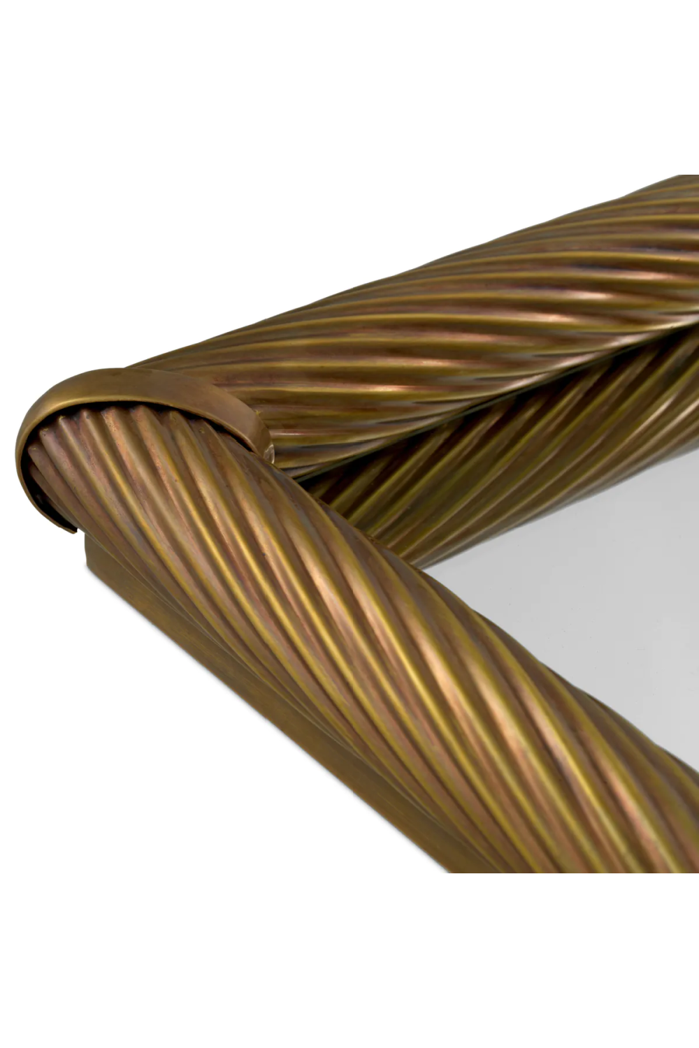 Vintage Brass Rectangular Tray Salvi | Eichholtz Miami