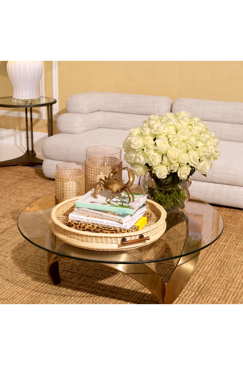 Brass Deco Object Crab | Eichholtz Miami