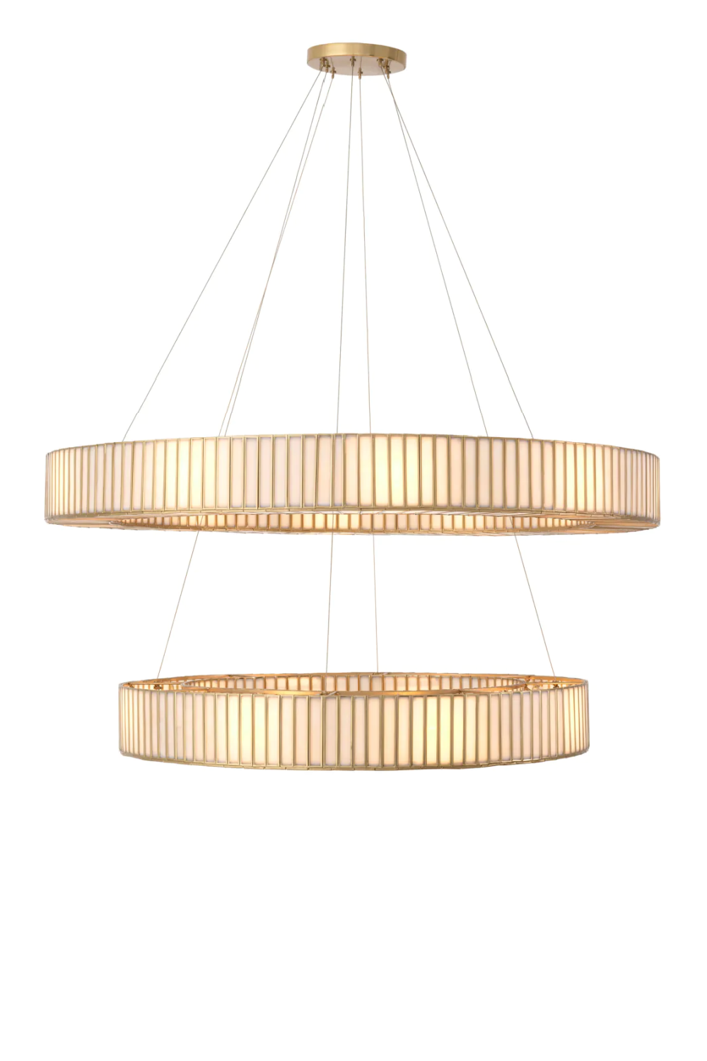 Glass Panes Chandelier Monari | Eichholtz Miami