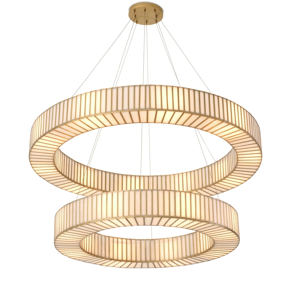 Glass Panes Chandelier Monari | Eichholtz Miami