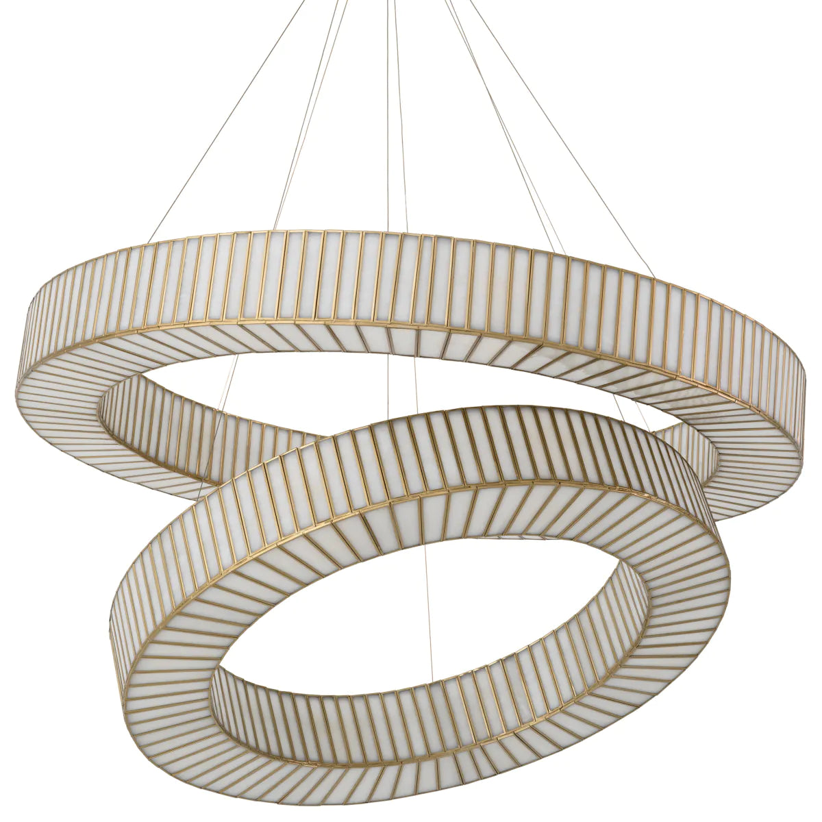 Glass Panes Chandelier Monari | Eichholtz Miami