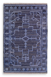 Hand-woven Denim Carpet | Eichholtz Palmaria | Eichholtzmiami.com