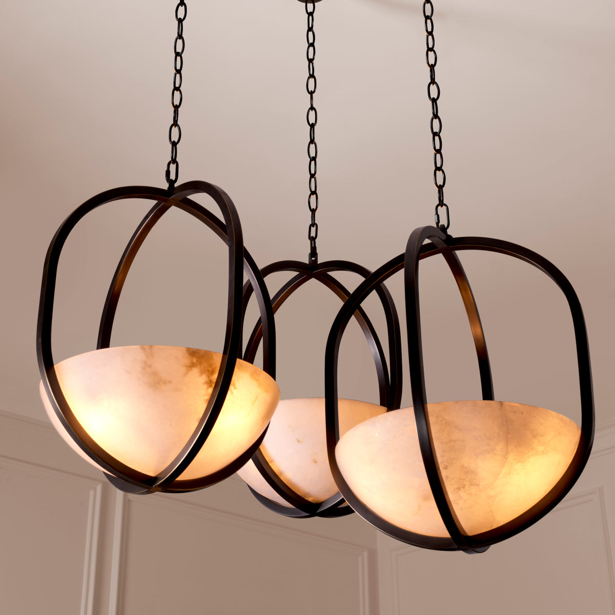 Bronze-Framed Chandelier Scapa | Eichholtz Miami