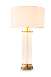 Frosted Glass Table Lamp Thibaud | Eichholtz Miami