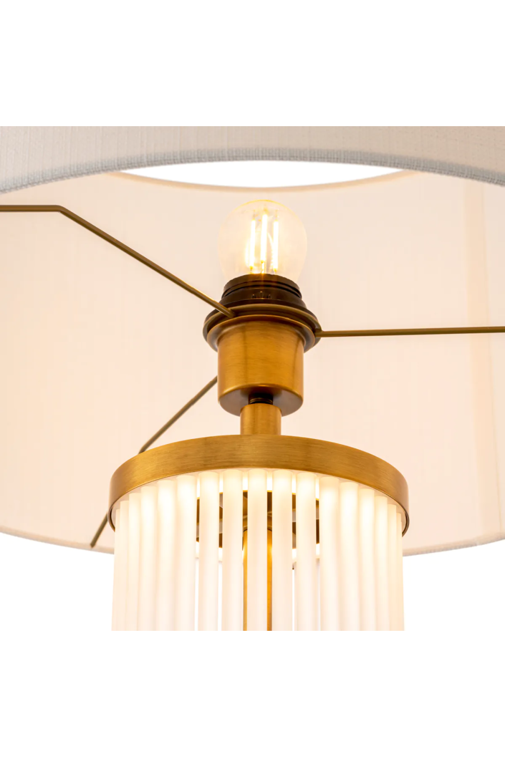 Frosted Glass Table Lamp Thibaud | Eichholtz Miami