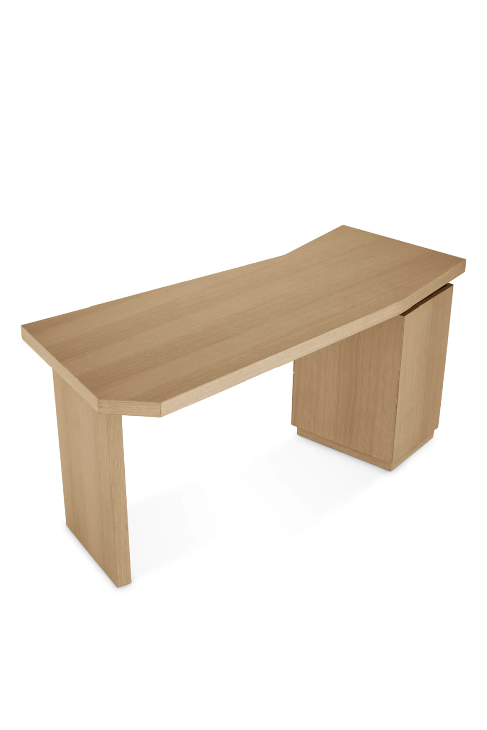 Natural Oak 3-Drawer Desk Sarah | Eichholtz Miami