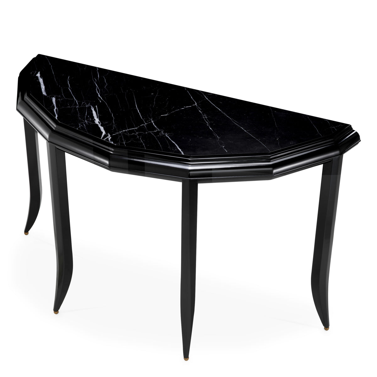 Black Marble Console Table Javier | Eichholtz Miami