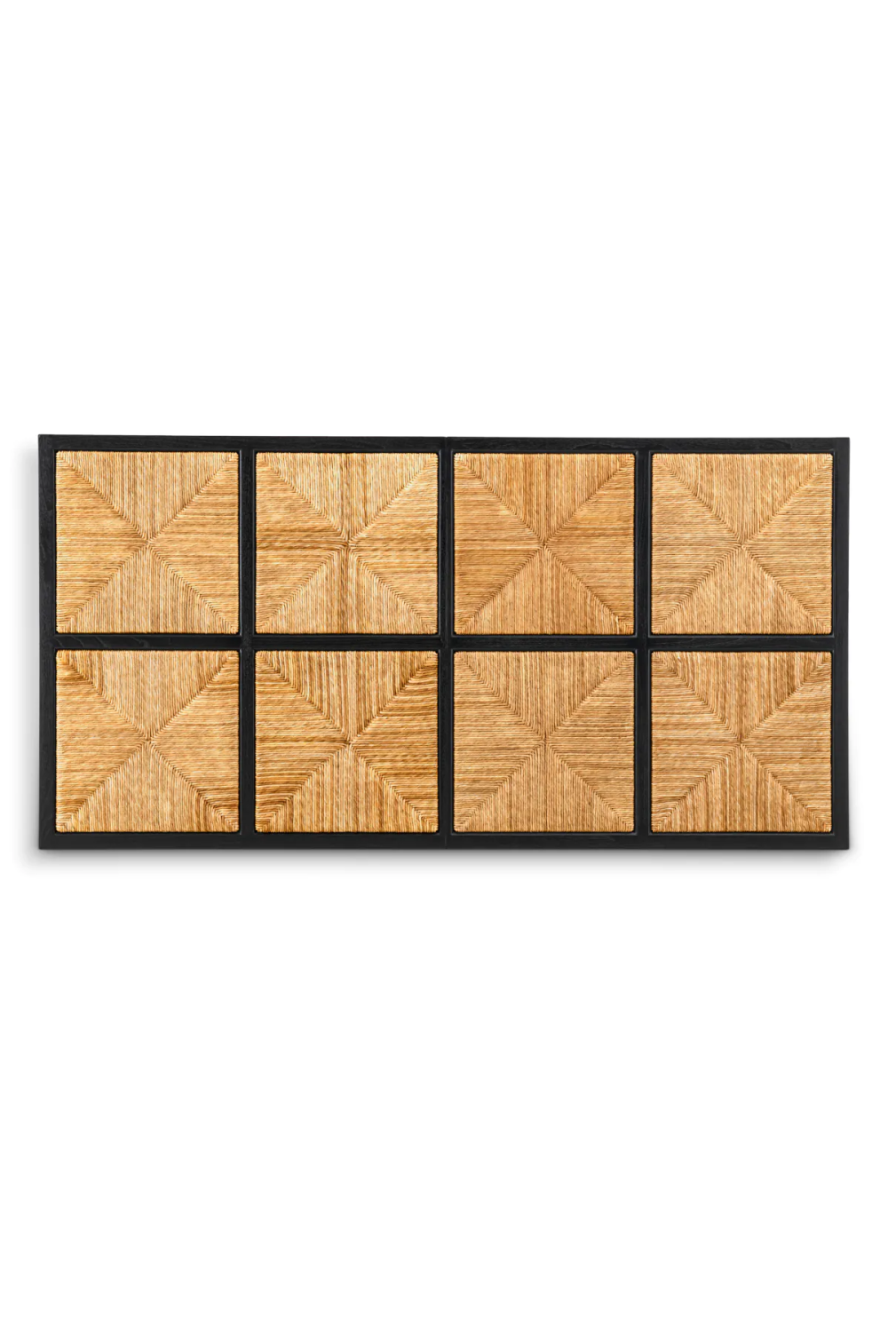 Woven Seagrass Headboard Aruba | Eichholtz Miami