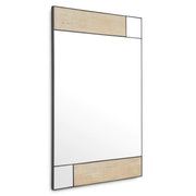 Travertine Bronze Wall Mirror Cosimo | Eichholtz Miami