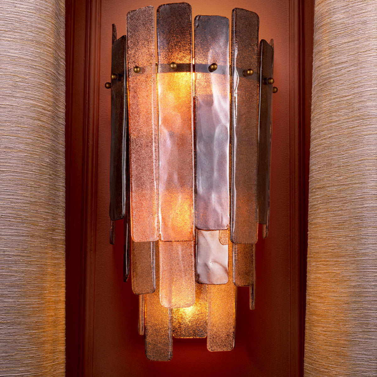 Gold Artisan Wall Lamp Greyson | Eichholtz Miami