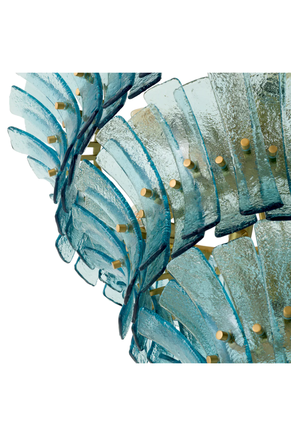 Glass Tiered Chandelier Toscano | Eichholtz Miami