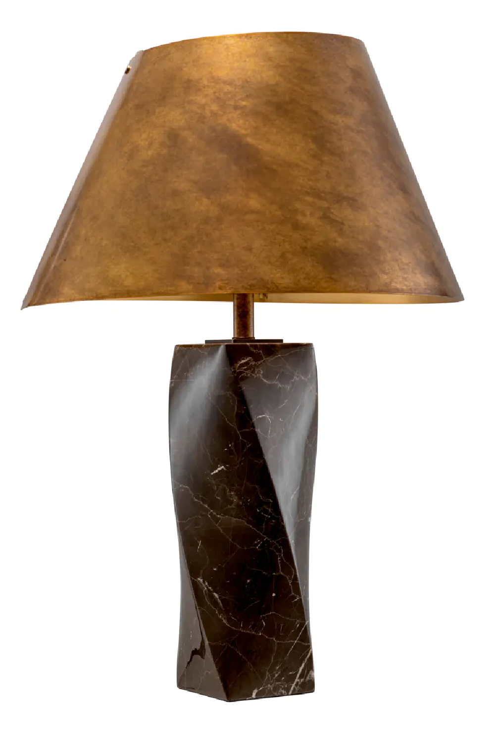 Vintage Brass Table Lamp Camelia | Eichholtz Miami