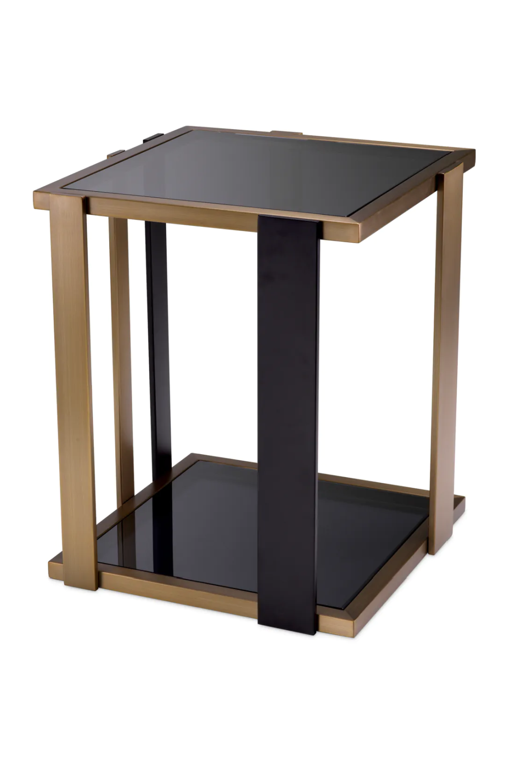 Black Glass Side Table Clio | Eichholtz Miami