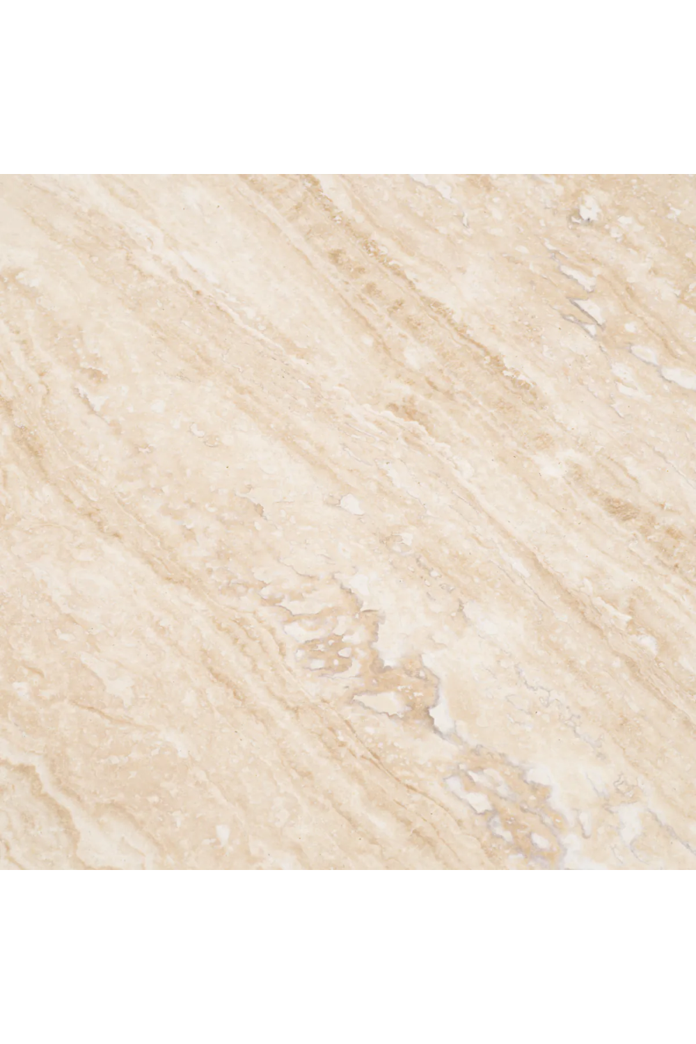 Travertine Triangular Side Table Larino | Eichholtz Miami