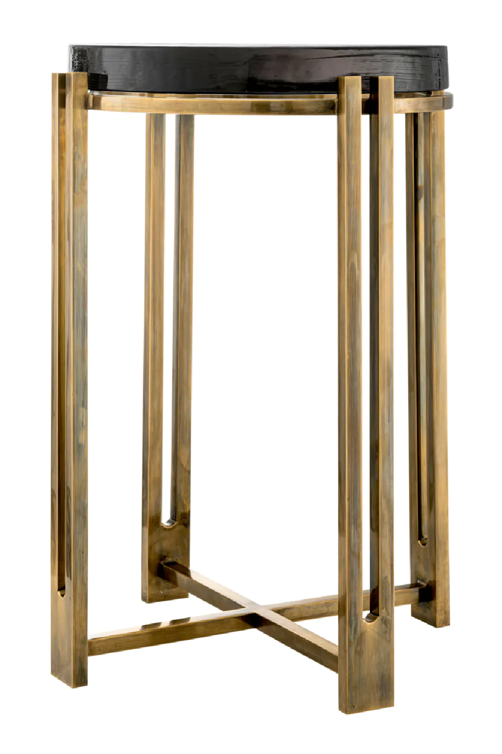 Vintage Glass Side Table Claremont | Eichholtz Miami