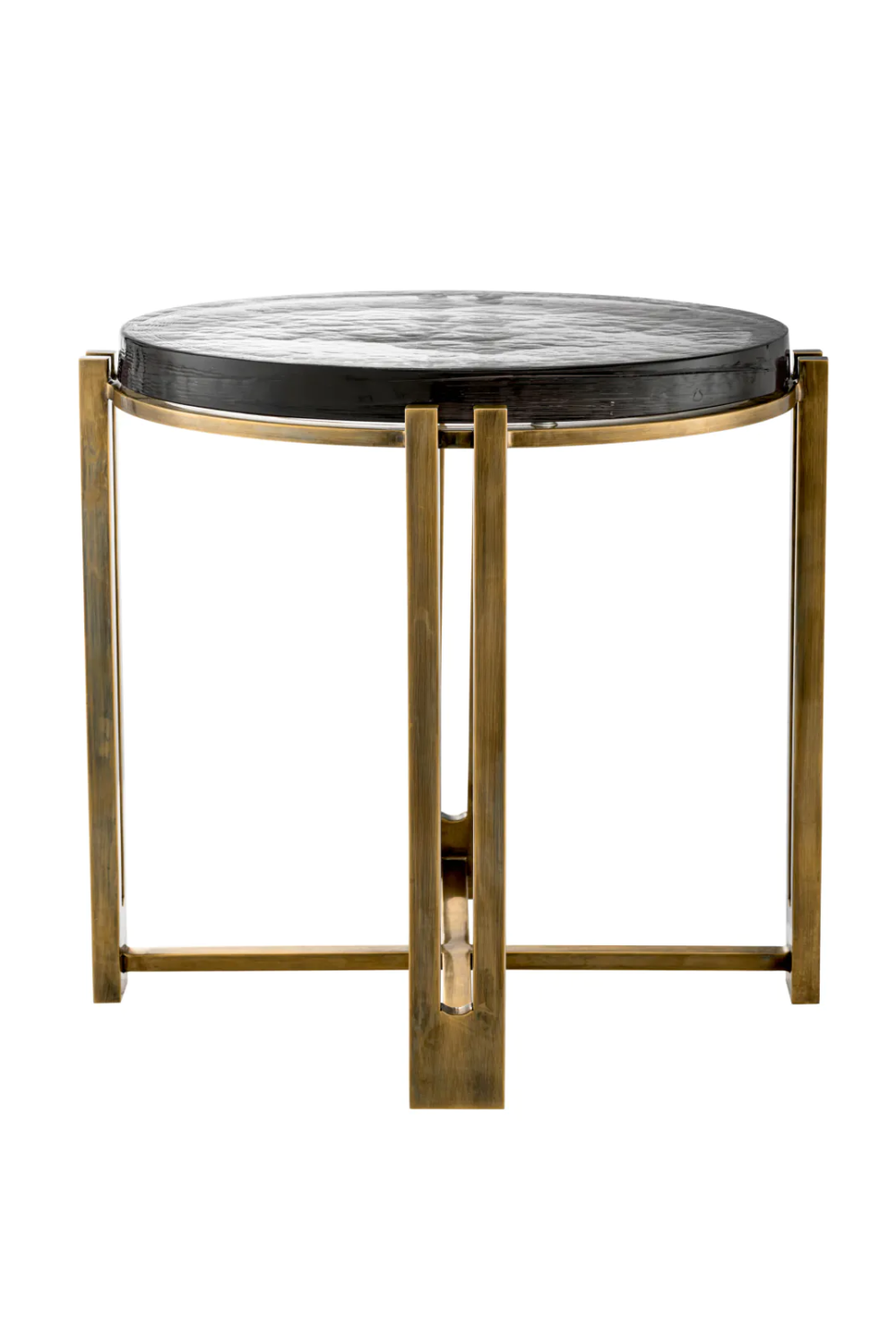 Vintage Glass Side Table Claremont | Eichholtz Miami