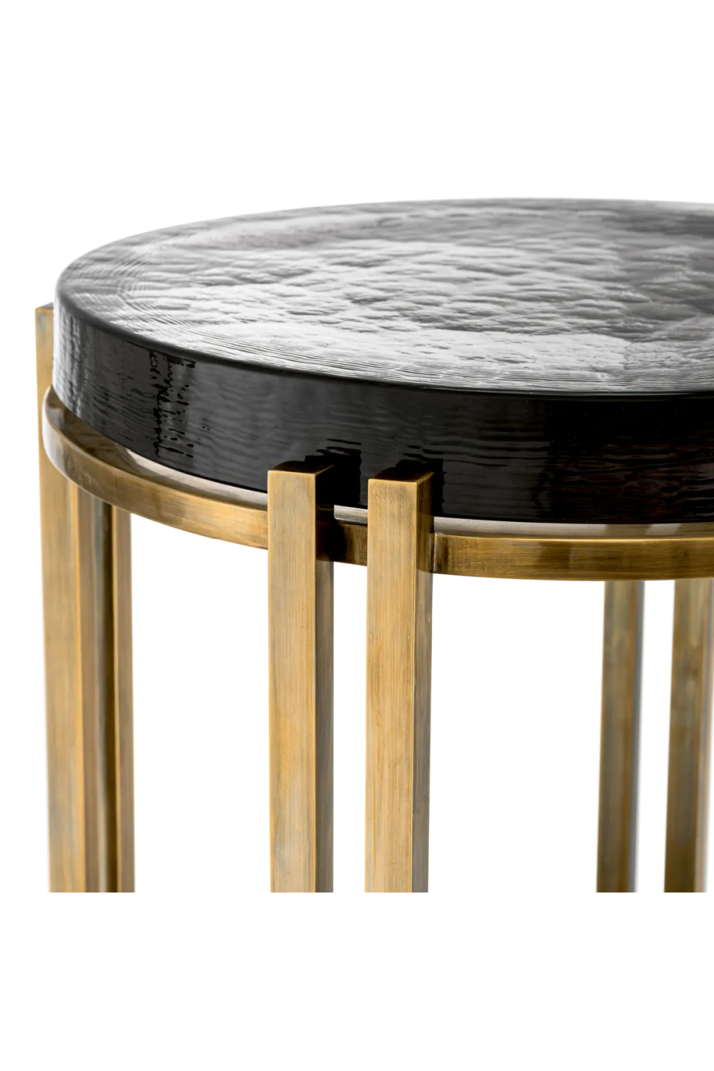 Vintage Glass Side Table Claremont | Eichholtz Miami