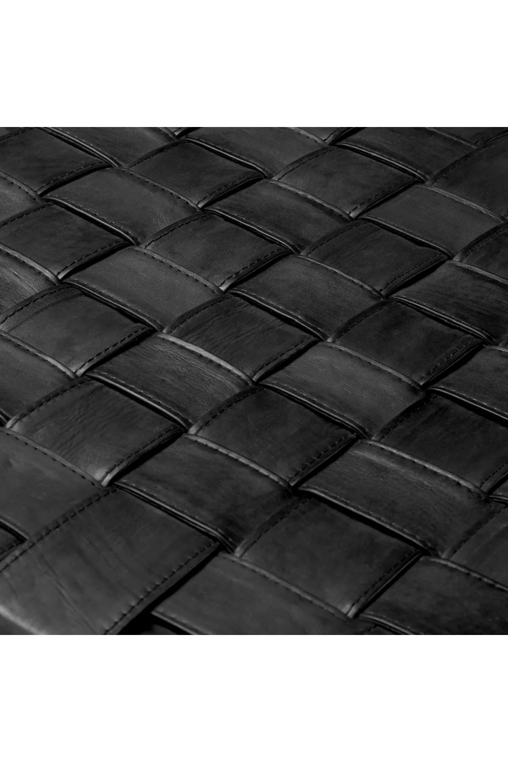 Woven Leather Dining Armchair Tiberio | Eichholtz Miami