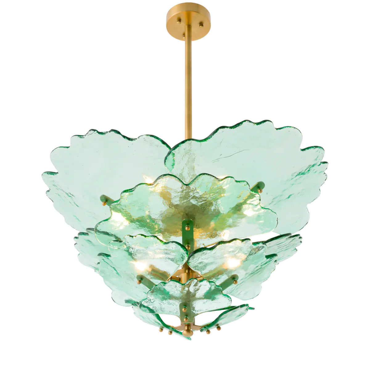 Glass Petals Chandelier Florina | Eichholtz Miami